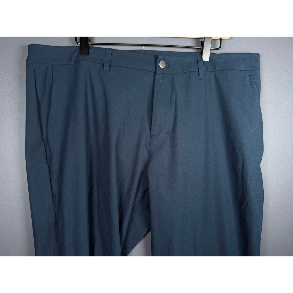 Lululemon Commission Slim Fit Pant Warpstreme Navy Blue Mens 38x28